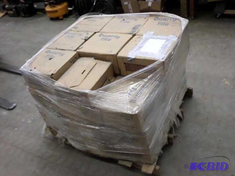 lot 43 image: (35) Boxes Of Unused Quarry Tile, 6&quotx6&q...