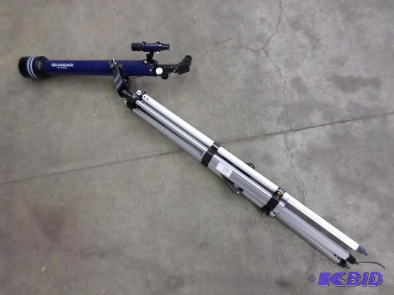 lot 61 image: Quasar By Meade Telescope With Stand...