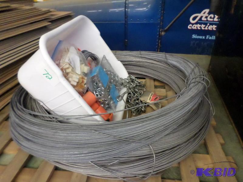 lot 72 image: Spools Of Electric Fencing & Accessories...