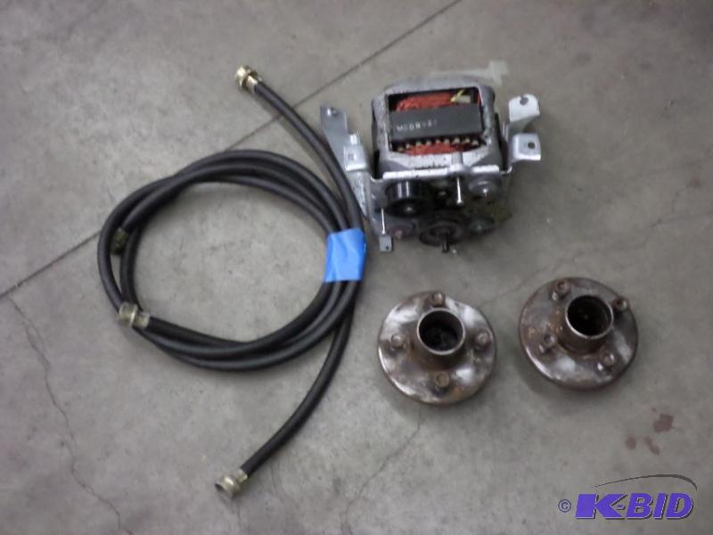 lot 97 image: Lot Of Washing Machine Hose, Amana Washer Mo...