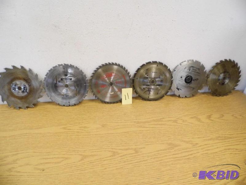 lot 11 image: 6 Saw Blades