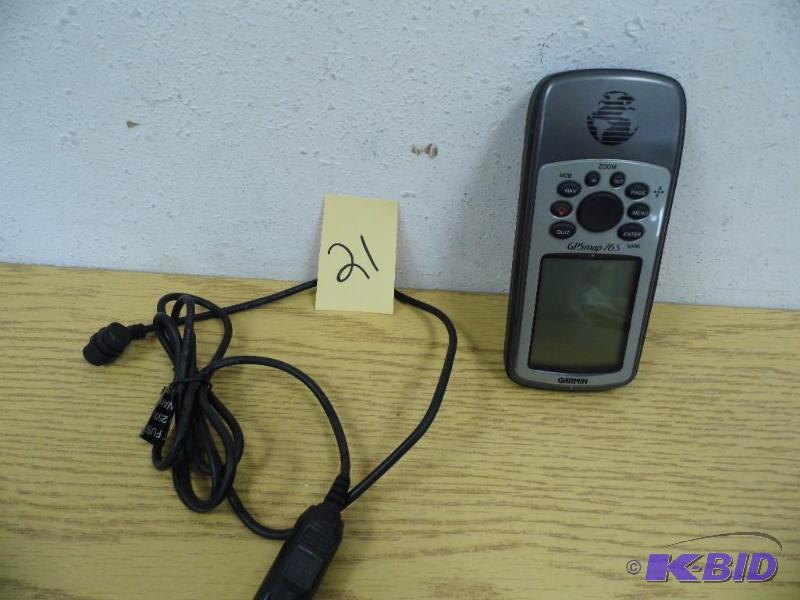 lot 21 image: Garmin GPS