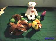 Beanie Babies Valentino, Speedy, Ears and Inc...