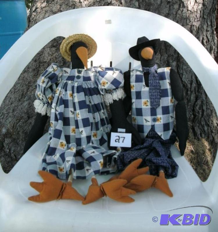 Mr. &amp Mrs. Crow... All dressed up and wan...