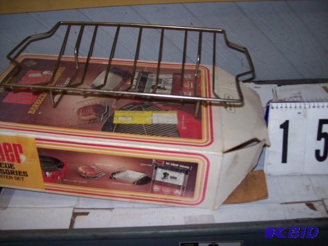 lot 15 image: Weber BBQ Rack in Box...