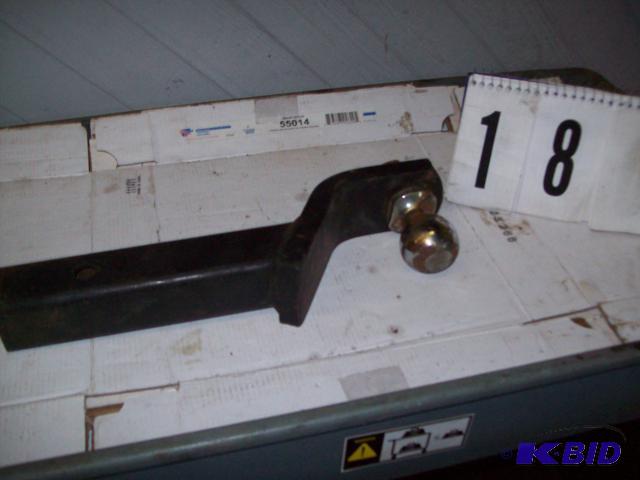 lot 18 image: Receiver Hitch Ball Mount 2" Square with...