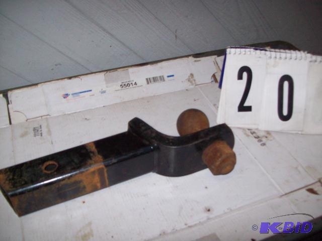 lot 20 image: Receiver Hitch Ball Mount 2" Square with...