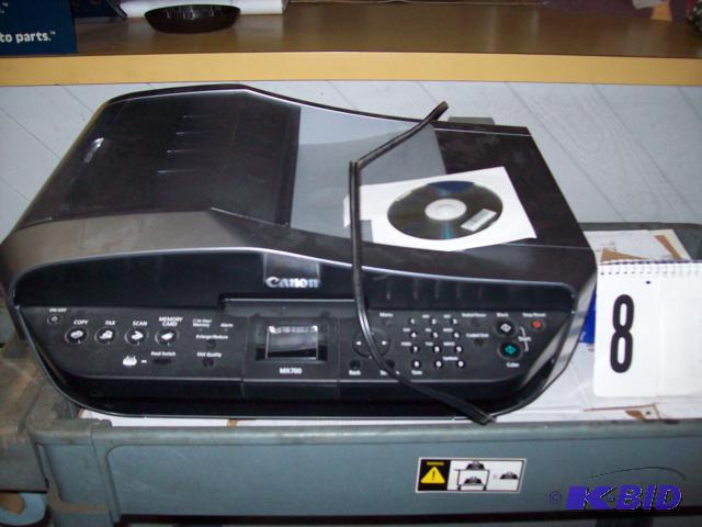 lot 8 image: Canon Pixma MX700 Printer, Scanner, Copier Wi...