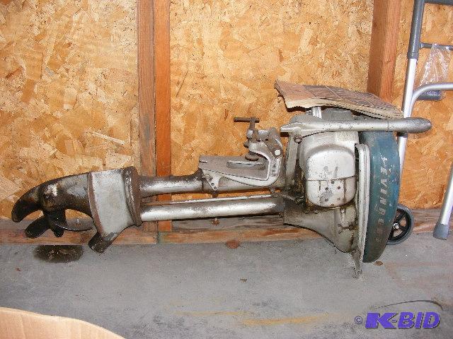 Evinrude Boat Motor, has service manual...