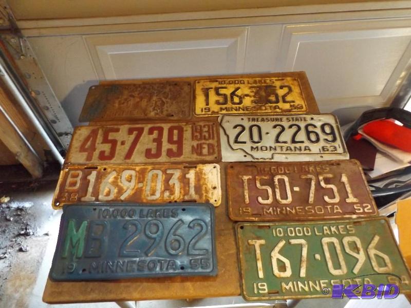 Old License Plates...