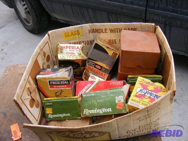 Box of misc Ammunition...