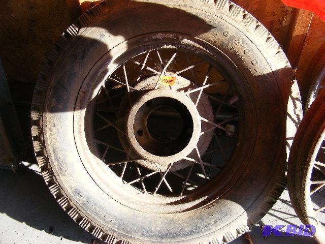 Ford Model A 17 inch wire spoke wheel...