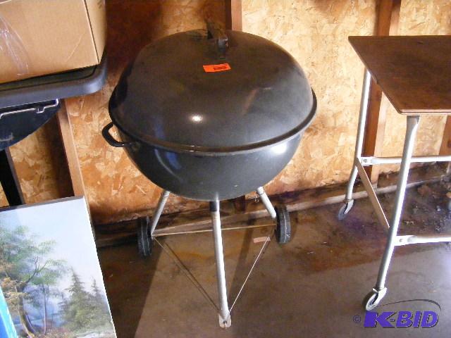 Charcoal grill...