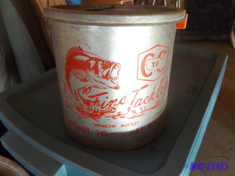 Fishing bucket...