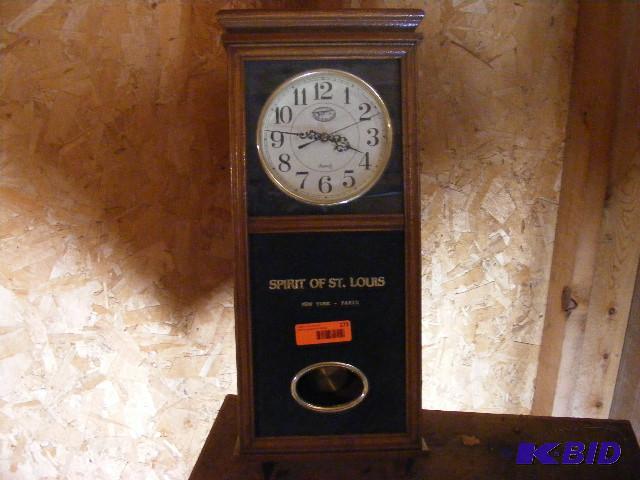 St Louis Addition grand daddy wall clock...