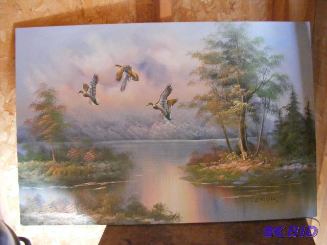 Duck Painting by Davis...