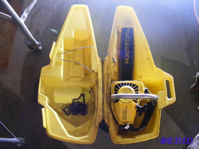 McCulloch Chain saw...