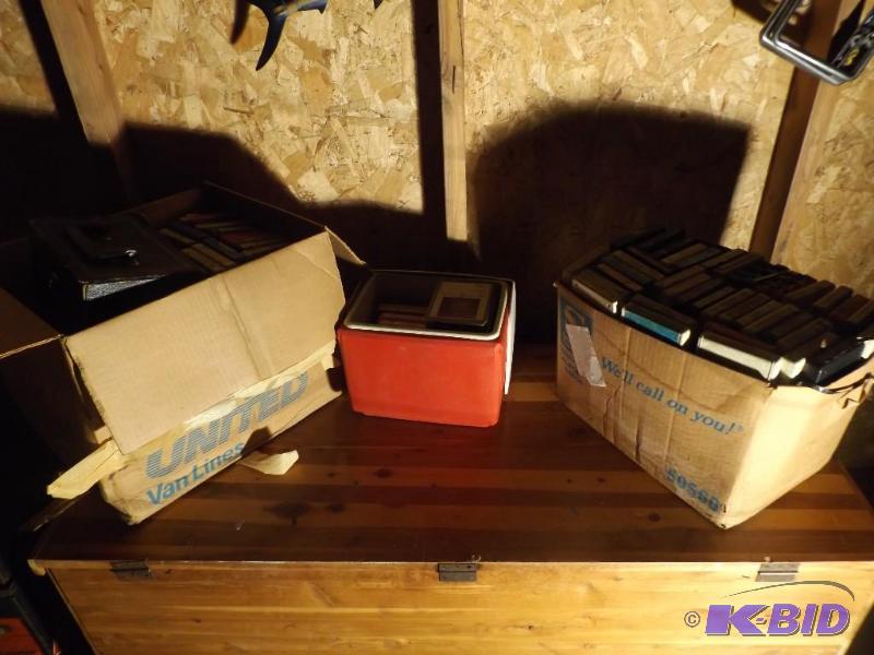 8 track tapes...