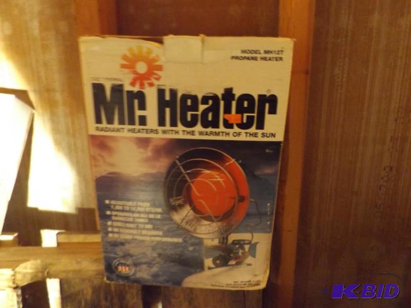 Mr Heater sunflower heater and tank...