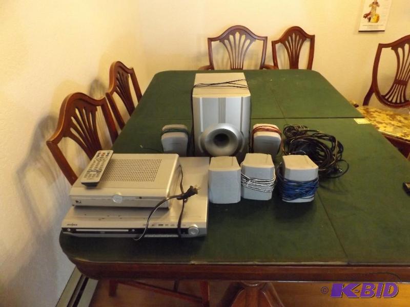 Surround sound, DVD Player, Direct TV Box and...