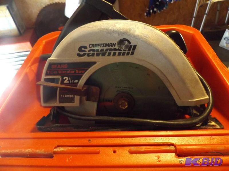 Craftsman Sawmill 7 14 Circular Saw, 5 1...