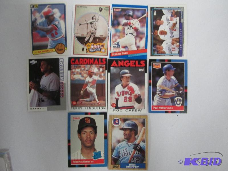 10 Baseball Sports Cards
