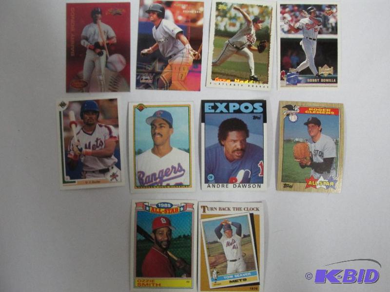 10 Baseball Sports Cards