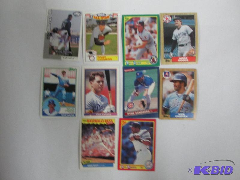 10 Baseball Sports Cards