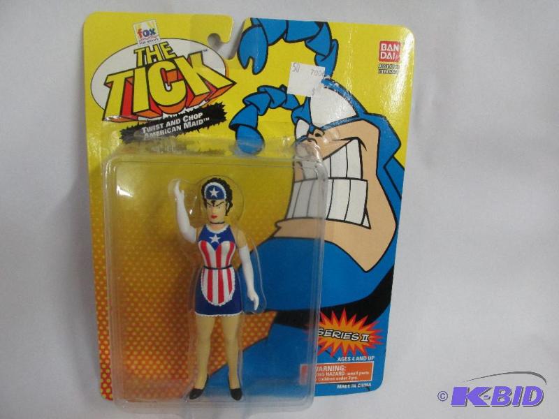 Tick Action Figure, Twist and Chop American Maid.