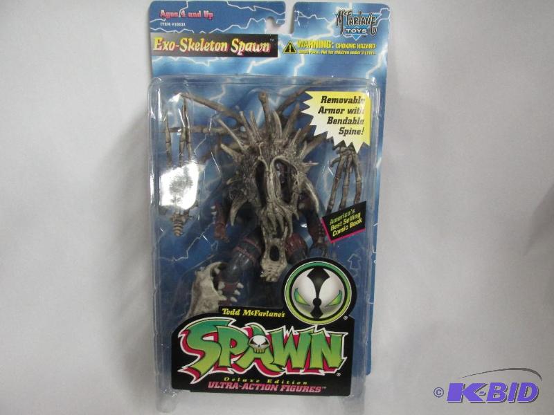 Spawn Action Figure, Exo-Skeleton Spawn