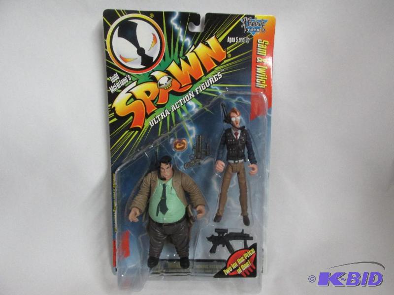 Spawn Action Figure, Sam and Twitch