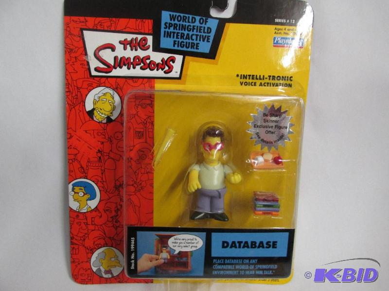The Simpsons Action Figure, Database.