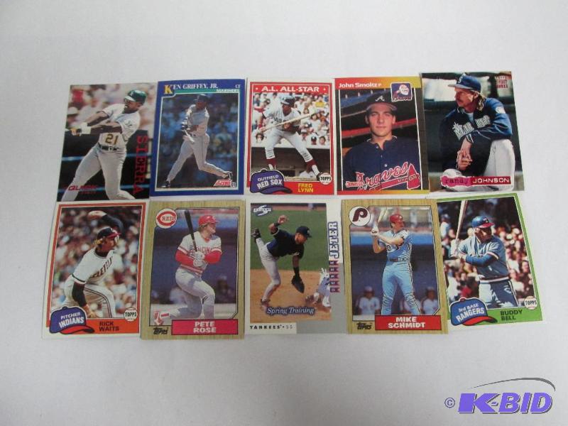 10 Baseball Sports Cards