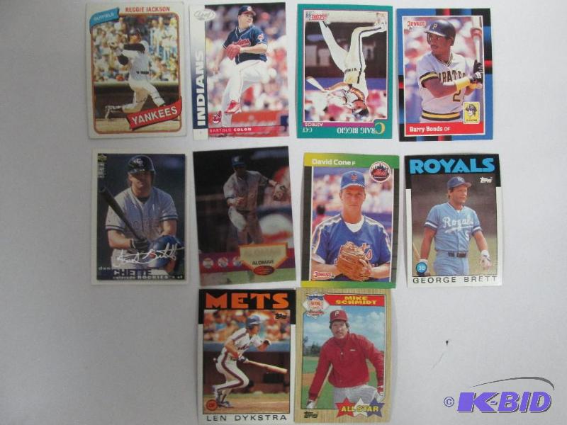 10 Baseball Sports Cards