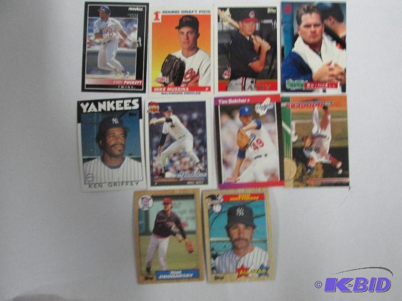 10 Baseball Sports Cards