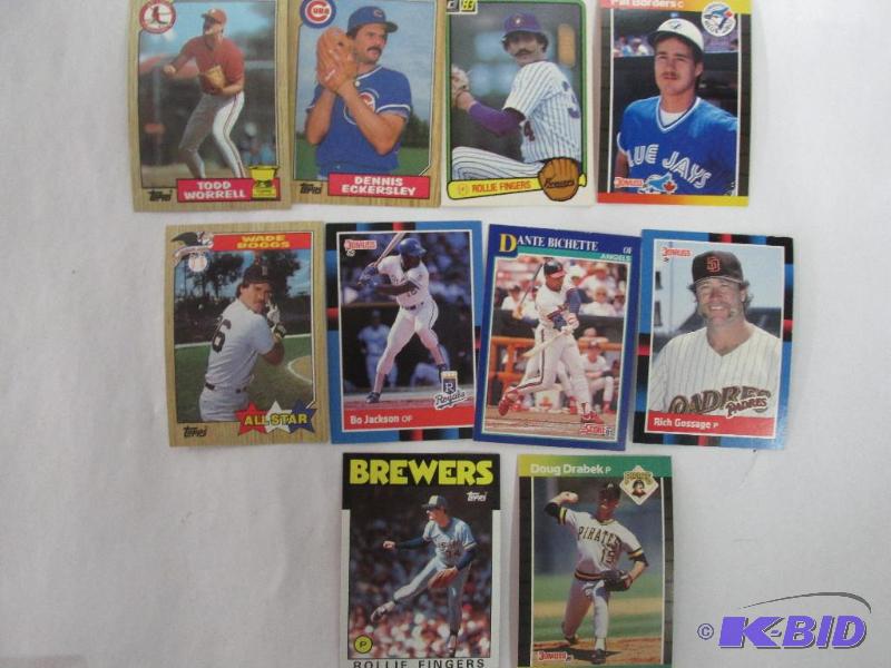 10 Baseball Sports Cards