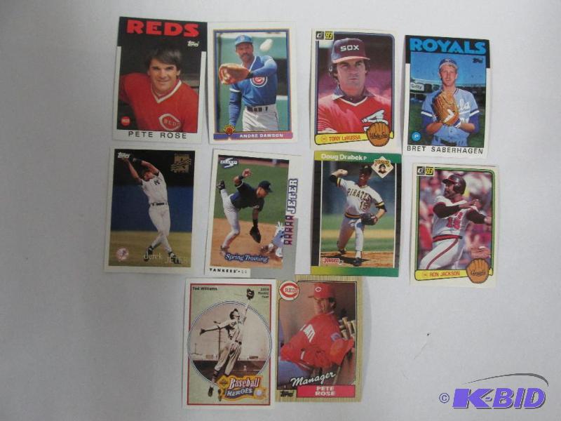 10 Baseball Sports Cards