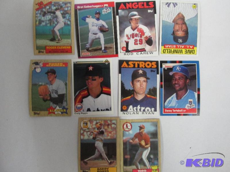 10 Baseball Sports Cards