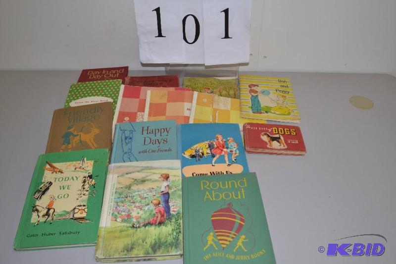 lot 101 image: Vintage books