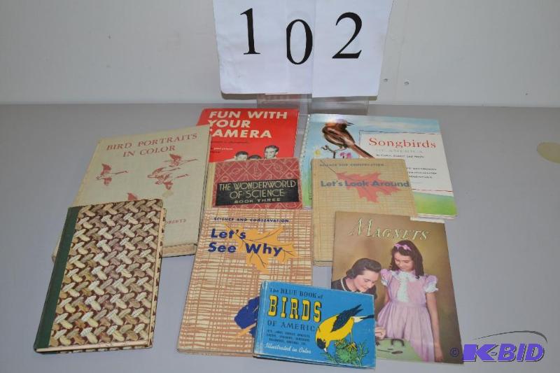 lot 102 image: Vintage books