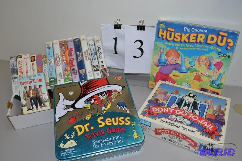 lot 13 image: Game night package