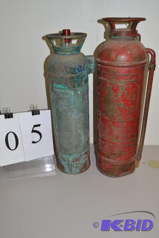 lot 5 image: Fire Extinguishers