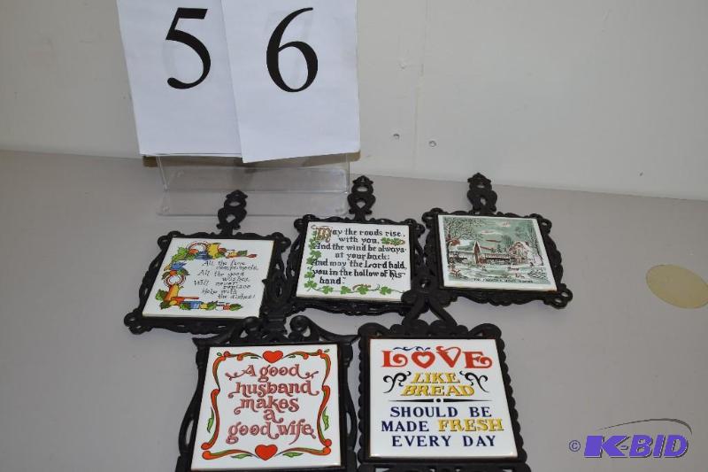 lot 56 image: Trivets