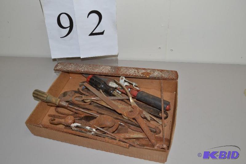lot 92 image: Tools, some Vintage