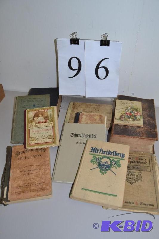 lot 96 image: Foreign language books