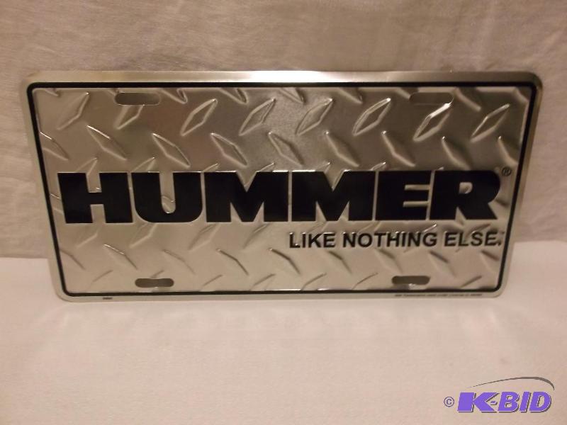 Embossed License Plate Sign In Great Conditio...