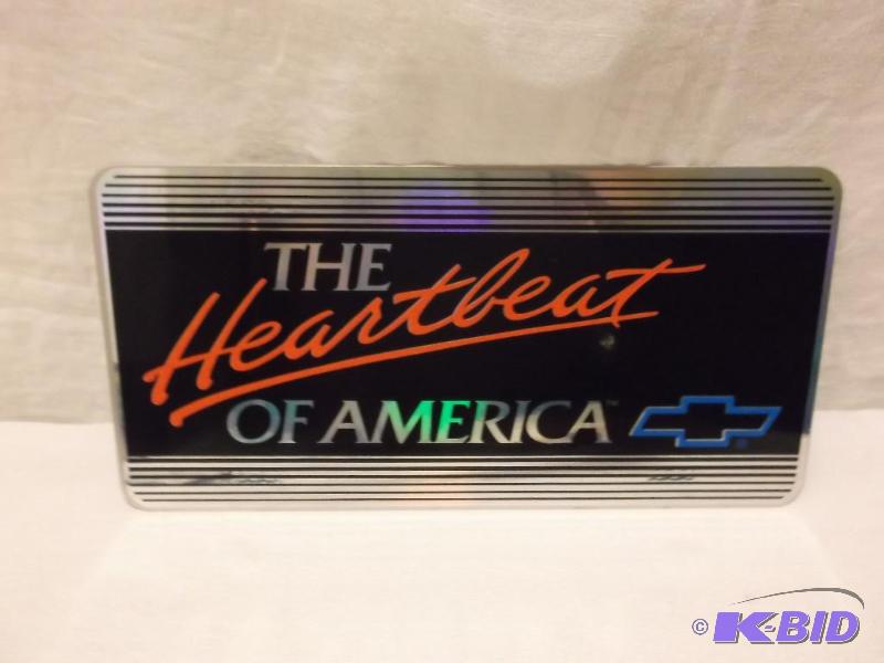 License Plate Sign In Great Condition....