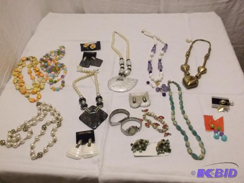 Large Lot Of Costume Jewelry....