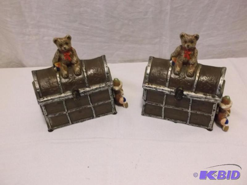 Cast Iron DoorstopBookends In Great Collecta...