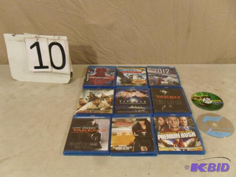 lot 10 image: Lot of 11 Blu Ray Dvds. ...